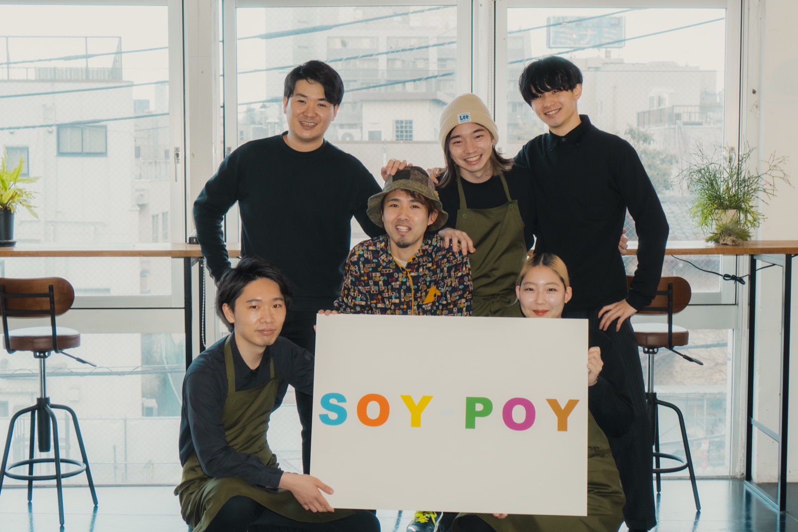 SOY-POY オープニングパーティーの様子